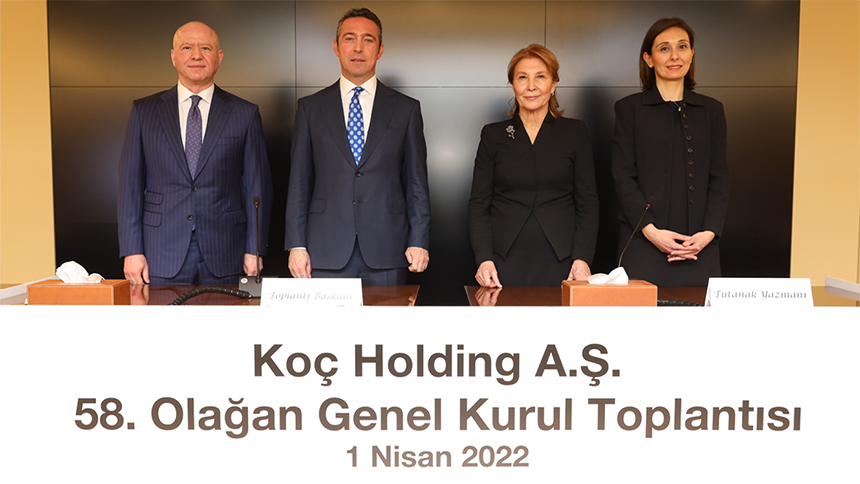 Koç Holding&#39;in 58. Olağan Genel Kurulu Gerçekleşti